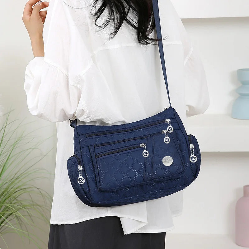 New style neutral nylon fabric ladies' handbag Oxford cloth